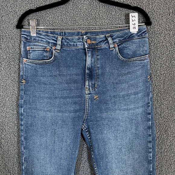 Ksubi Hi N Wasted Bluebell Extra Split Skinny Jeans - Women's Size 30*27 - Blue - Picture 2 of 9